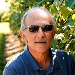 Image of Bruce Reisch in vineyard